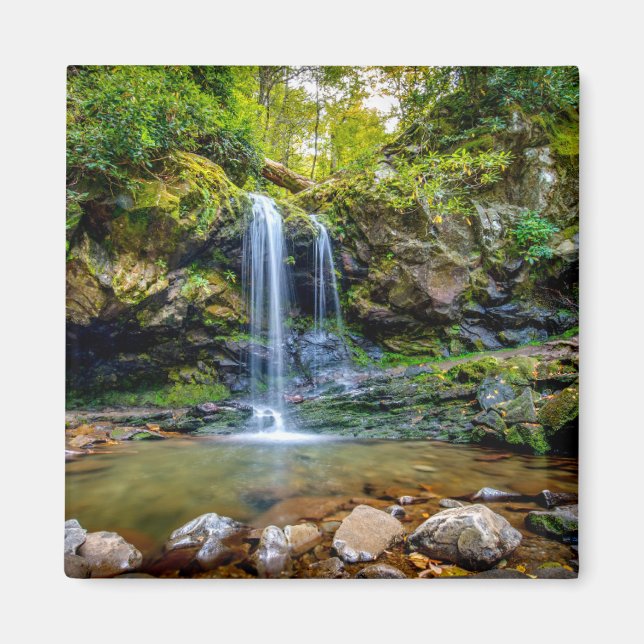 Waterfalls | Smokey Mountain National Park Magnet (Front)