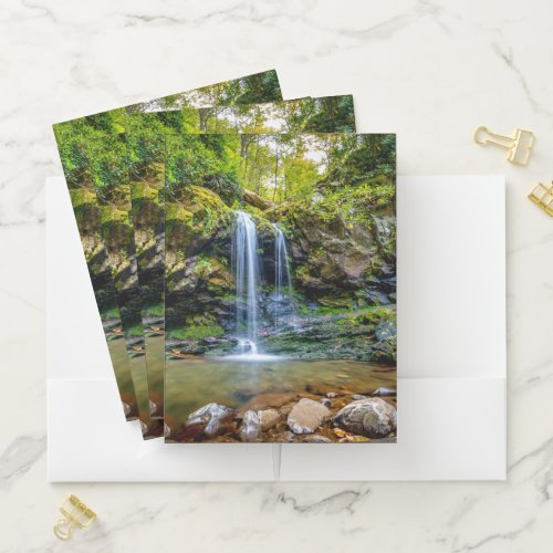 Waterfalls  Smokey Mountain National Park Pocket Folder