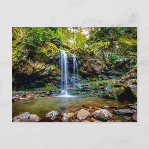 Waterfalls  Smokey Mountain National Park Postcard