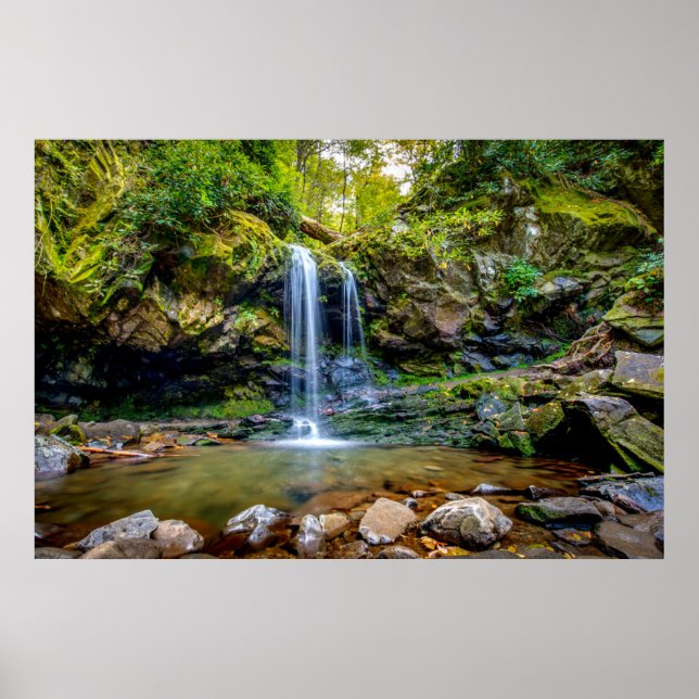 Waterfalls | Smokey Mountain National Park Poster (Front)