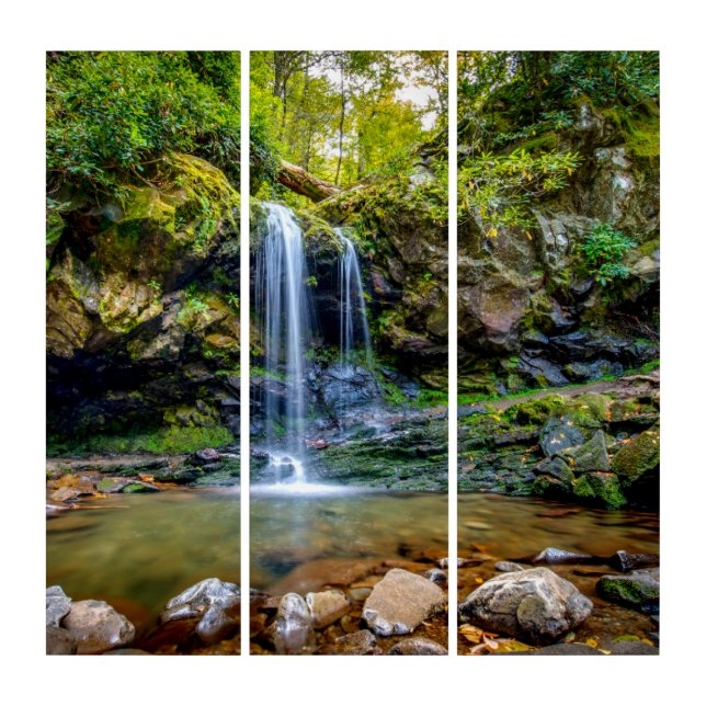 Waterfalls | Smokey Mountain National Park Triptych (Front)
