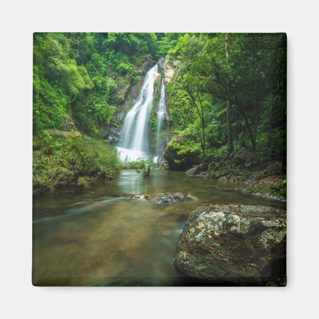 Waterfalls | Tamnung Waterfall, Phuket Thailand Magnet (Front)