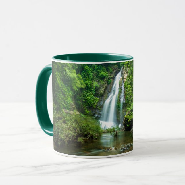 Waterfalls | Tamnung Waterfall, Phuket Thailand Mug (Front Left)