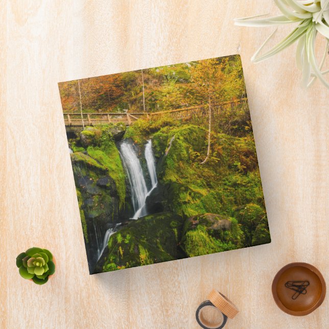 Waterfalls | Triberg Waterfalls, Germany 3 Ring Binder (In Situ)