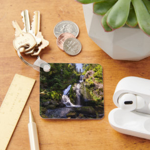 Waterfalls Triberger Wasserfälle, Germany Keychain