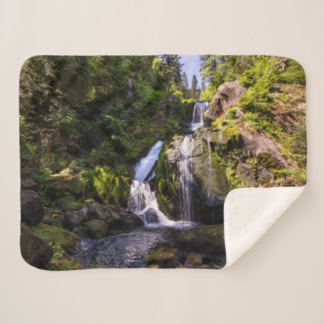 Waterfalls | Triberger Wasserfälle, Germany Sherpa Blanket (Front (Horizontal))