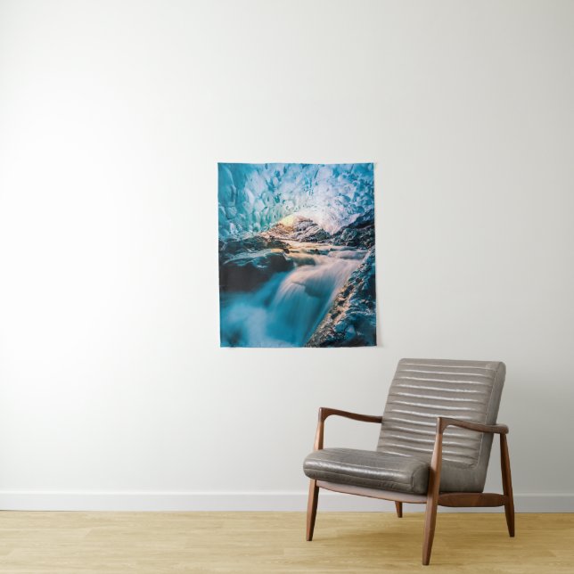 Waterfalls | Vatnajokull Glacier, Eastern Iceland Tapestry (In Situ)