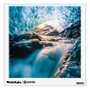 Waterfalls Vatnajokull Glacier, Eastern Iceland Wall Decal