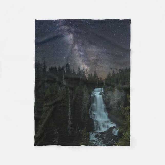 Waterfalls | Whistler Olympic Park Fleece Blanket (Front)