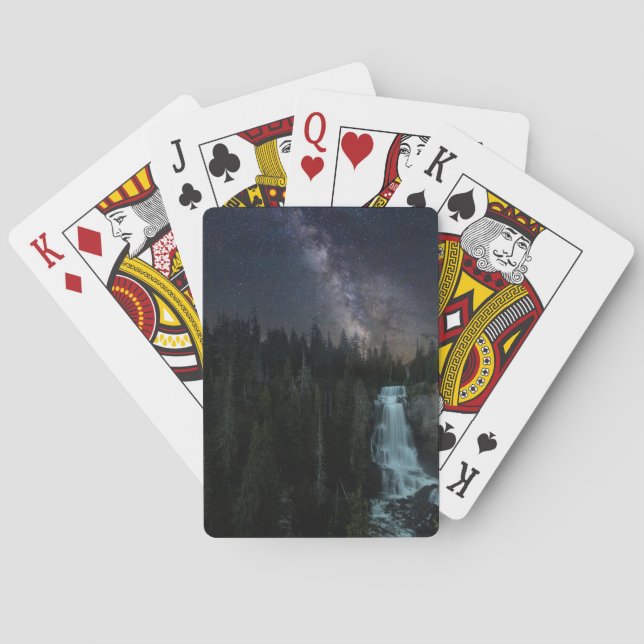 Waterfalls | Whistler Olympic Park Poker Cards (Back)