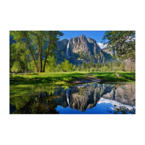 Waterfalls  Yosemite Falls California Acrylic Print