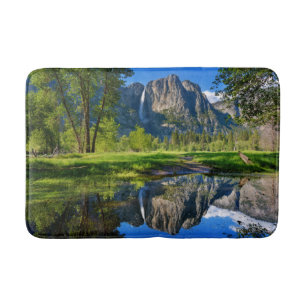 Waterfalls Yosemite Falls, California Bath Mat