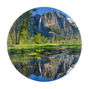 Waterfalls Yosemite Falls, California Cutting Board