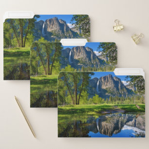 Waterfalls Yosemite Falls, California File Folder