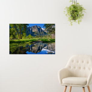 Waterfalls   Yosemite Falls, California Foam Board