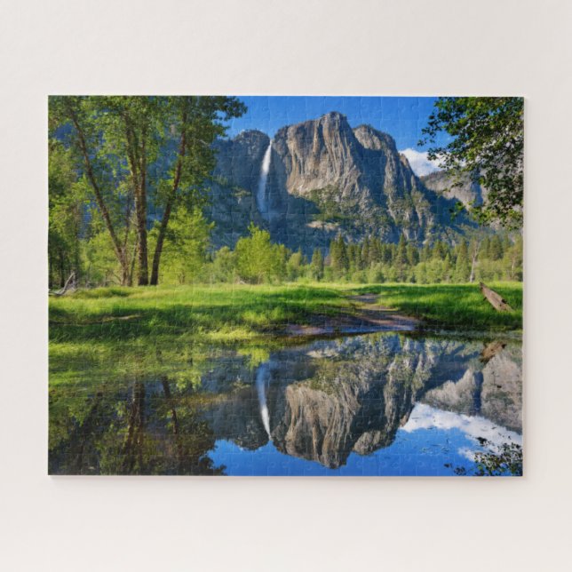 Waterfalls | Yosemite Falls, California Jigsaw Puzzle (Horizontal)