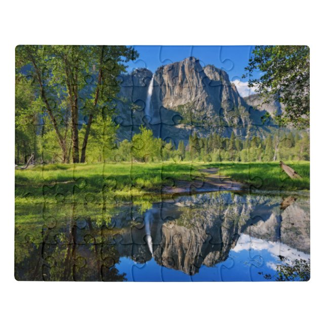 Waterfalls | Yosemite Falls, California Jigsaw Puzzle (Puzzle Horizontal)
