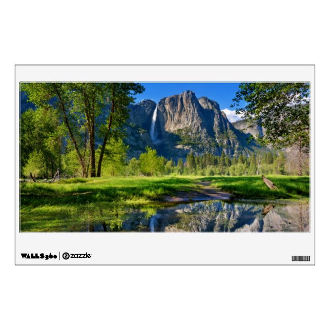 Waterfalls | Yosemite Falls, California Wall Decal (Front)
