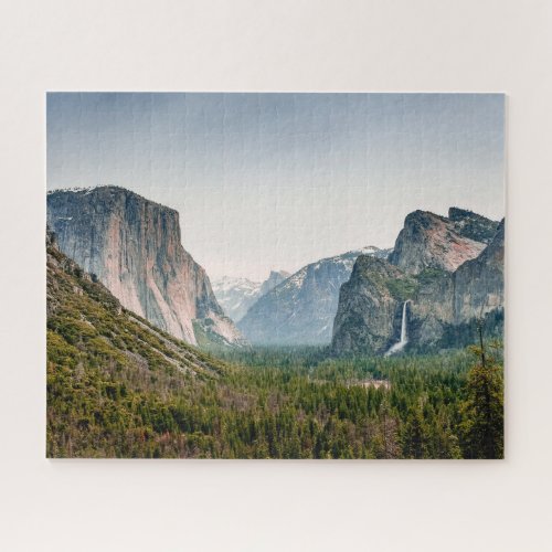 Waterfalls  Yosemite Valley National Park Jigsaw Puzzle