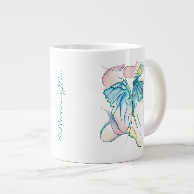 Waterfly 2 giant coffee mug (Front Right)