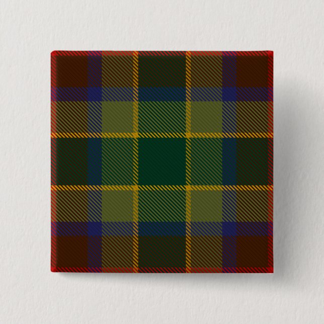 Waterford County Irish Tartan Button (Front)
