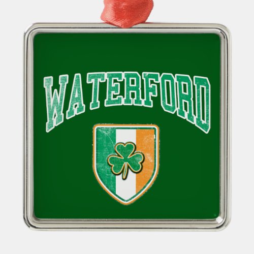 WATERFORD Ireland Metal Ornament