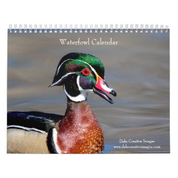 Waterfowl 2024 Calendar by debscreative at Zazzle