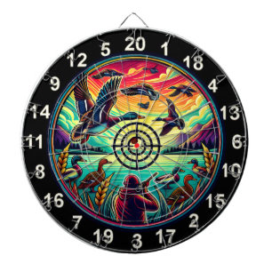 Waterfowl Flight Target Design Dart Board