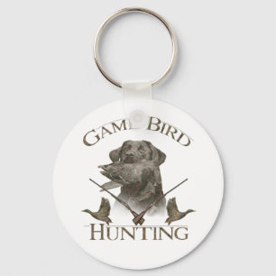 Waterfowl , Game Bird Hunting T-Shirt Trucker Ha Keychain