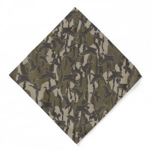 Waterfowl Hunting Bottom Lands Camo Duck Hunters Bandana
