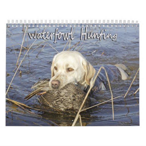 Waterfowl Hunting Calendar Zazzle