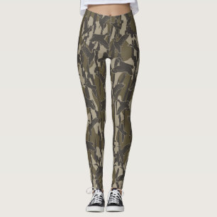Waterfowl Hunting Camo Duck Hunters Leggings