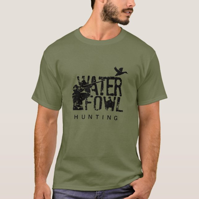 Waterfowl Hunting T-Shirt (Front)