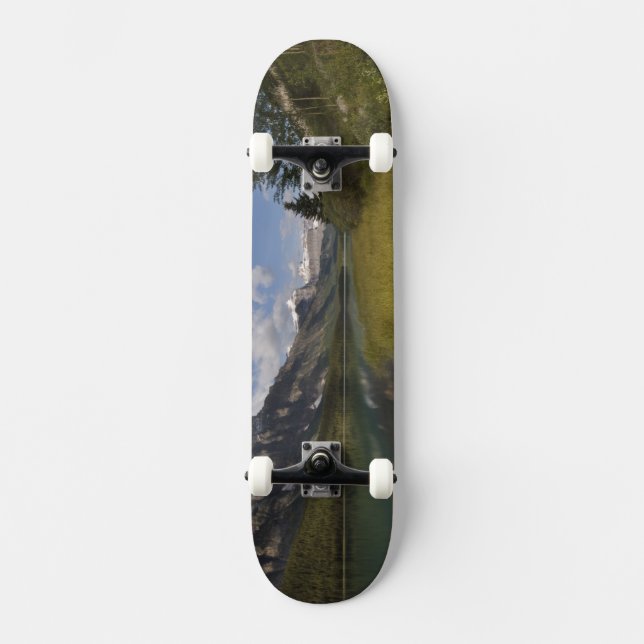 Waterfowl lake along the Icefields parkway, Skateboard Deck (Front)