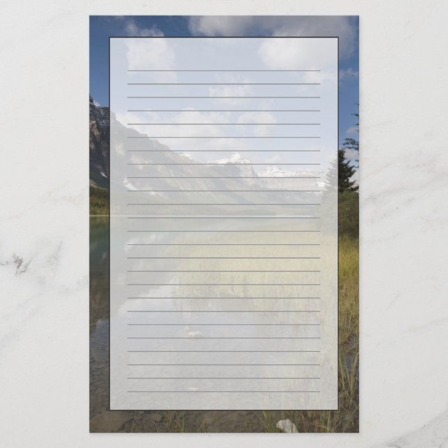 Waterfowl lake along the Icefields parkway, Stationery (Front)