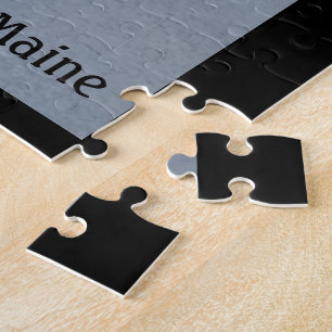 "Waterfront" Boothbay Harbor 11x14 Puzzle w/Box