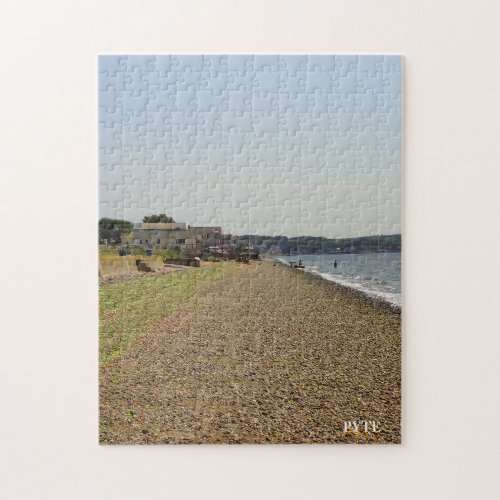 Waterfront Coastal View Jigsaw Puzzle