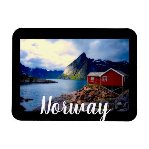 Waterfront Cottage Scenic Norway Magnet