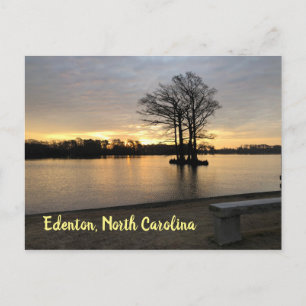 Waterfront Postcard, Edenton, North Carolina Postcard