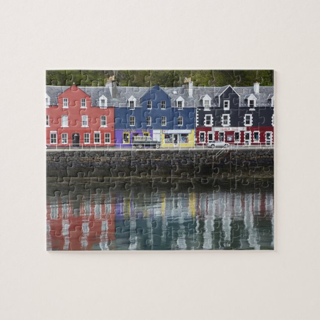 Waterfront, Tobermory, Isle of Mull, Scotland, Jigsaw Puzzle (Horizontal)
