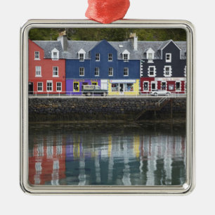 Waterfront, Tobermory, Isle of Mull, Scotland, Metal Ornament