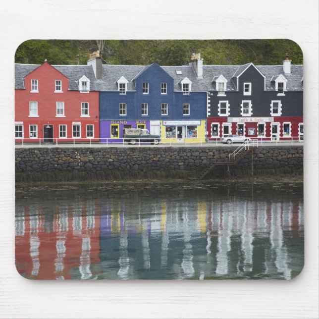 Waterfront, Tobermory, Isle of Mull, Scotland, Mouse Pad (Front)