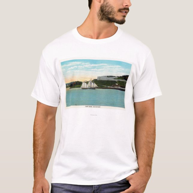 Waterfront View of Fort Knox T-Shirt (Front)