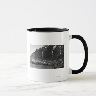 Waterfront View of Juneau, Alaska Photograph Mug