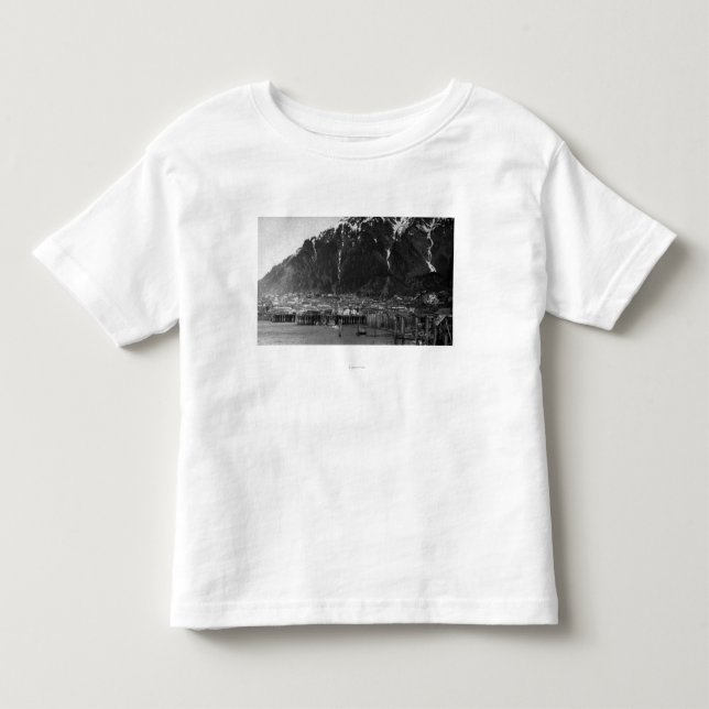 Waterfront View of Juneau, Alaska Photograph Toddler T-shirt (Front)