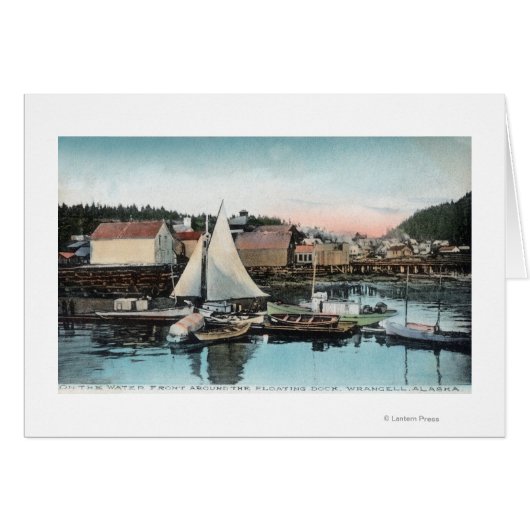 Waterfront View of the Floating Dock Cards (Front Horizontal)