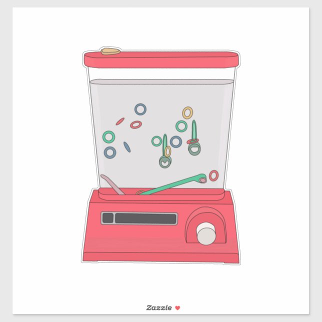 Waterful Ring Toss Sticker (Sheet)
