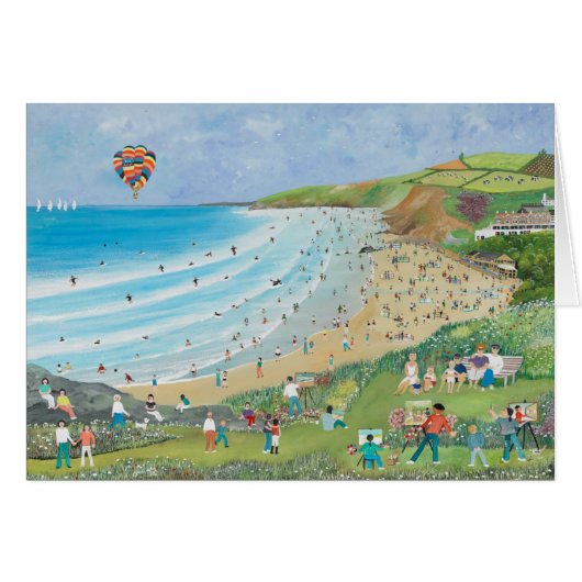 Watergate Bay Cornwall Cards (Front Horizontal)