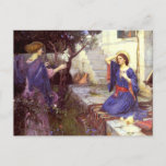 Waterhouse Annunciation Art Postcard
