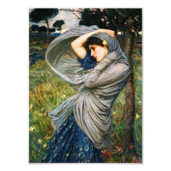 Waterhouse Boreas Poster by VintageSpot at Zazzle